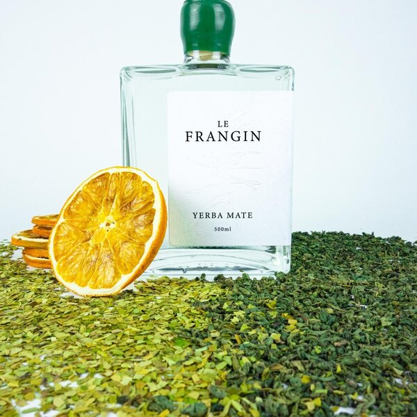 Bouteille de gin Yerba Maté Les Frangins